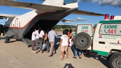 Una unidad del Servicio Aéreo Militar (Setam) que comúnmente es utilizada para traslados urgentes de pacientes.