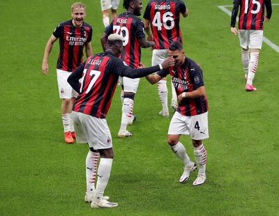 Milán volvió a ganar en la Serie A.