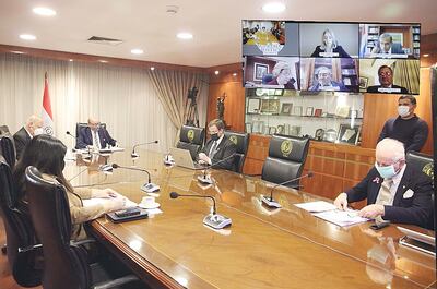 Sesión ordinaria del pleno de la Corte Suprema de Justicia.