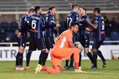 Atalanta goleó al Venezia en Italia