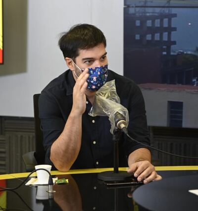 El doctor Guillermo Sequera en los estudios de ABC Cardinal esta mañana.