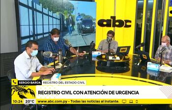 Registro civil con atención de urgencia