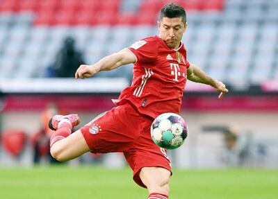 Robert Lewandowski, 32 años, del Bayern.