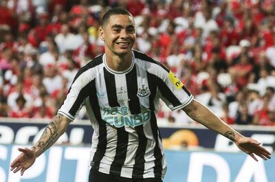 Miguel Almirón, futbolista paraguayo del Newcastle.