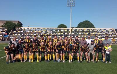 El clásico se llevó a cabo en el estadio del Club Deportivo Recoleta, con victoria de Peñarol por 2 a 1.