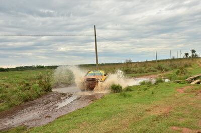 Luis Franco y Martín Martínez fueron los ganadores de la principal categoría de Camionetas, con una Toyota Tacoma.