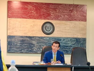 Juez Wilfrido Peralta, el responsable del aberrante fallo contra la libertad de prensa.