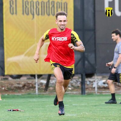 Gastón Gil Romero se alista para volver al equipo de Guaraní en el juego ante Cerro Porteño