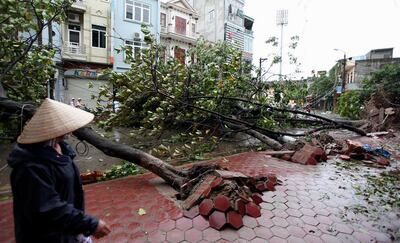 Vietnam ha sufrido ya nueve grandes tormentas.