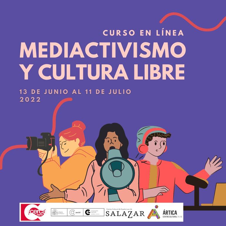 Afiche promocional de uno de los cursos que facilita el CCEJS.