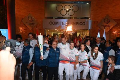El fuego que iluminará los Juegos Suramericanos Asunción 2022 llegó este viernes al país.