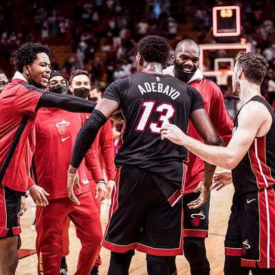 Adebayo se erigió en la gran figura.