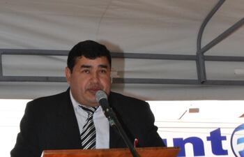 Intendente de Katuete, Julio César Brítez.