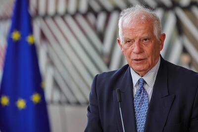 Josep Borrell, alto representante de la Unión Europea para Asuntos Exteriores.