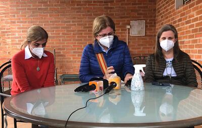 Silvana, Beatriz y Lorena Denis Bareiro. A partir de hoy se llaman a silencio.