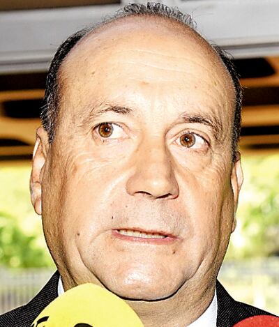 Oscar Rubén Salomón (ANR-Añetete), presidente de la Cámara de Senadores y del Congreso Nacional.