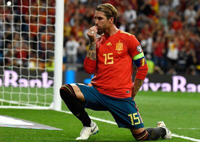 Sergio Ramos anunció que deja la selección de España