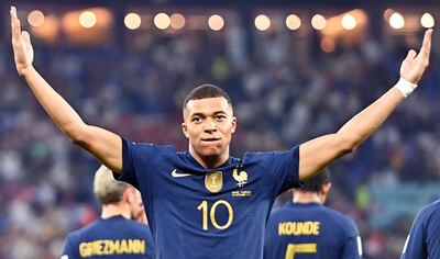 Mbappé suma 7 goles en 9 partidos disputados en la historia de la Copa del Mundo.
