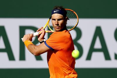 Rafael Nadal sigue avanzando en el torneo de Indian Wells