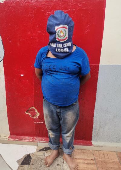 Ever Rolando Jacquet, de 34 años, detenido.