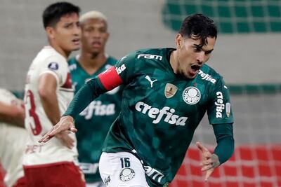 Gustavo Gómez, jugador paraguayo del Palmeiras.