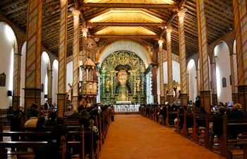 El histórico templo San Buenaventura de Yaguarón, construido en 1772, será uno de los destinos de esta excursión. La visita guiada estará a cargo de la restauradora María José Diez.