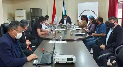 La presentación del plan maestro se realizó en la Junta Departamental de Boquerón.