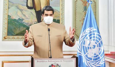 Nicolás Maduro encabeza el régimen filocomunista de Venezuela, responsable de crímenes de lesa humanidad.