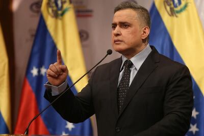 El fiscal general de Venezuela, Tarek William Saab.