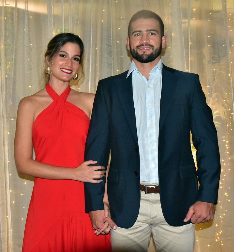 María Alejandra de los Ríos y Martín Arce.