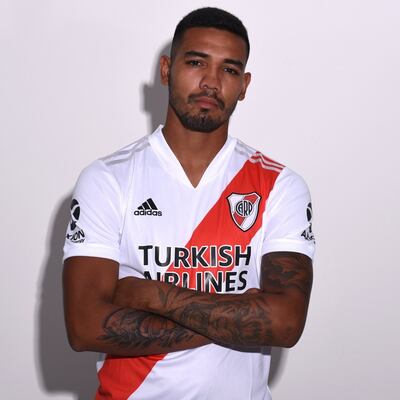 David Martínez, 24 años, defensor paraguayo de River Plate.