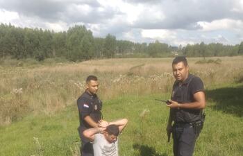 Juan Andrés Báez Diarte fue detenido este domingo por la Policía.