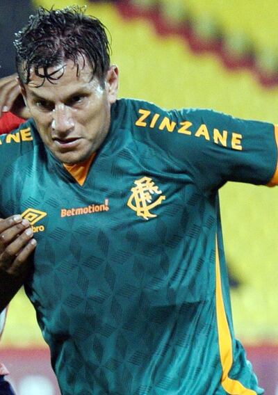 Raúl Bobadilla, delantero paraguayo del Fluminense.