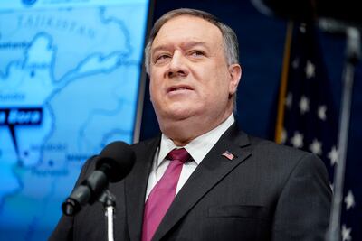 Mike Pompeo, exsecretario de Estado de EE.UU.