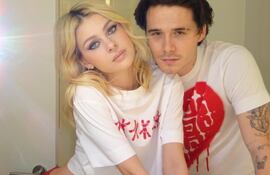 Nicola Peltz y Brooklyn Beckham.