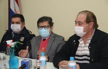 Euclides Acevedo en Ciudad del Este cuarentena