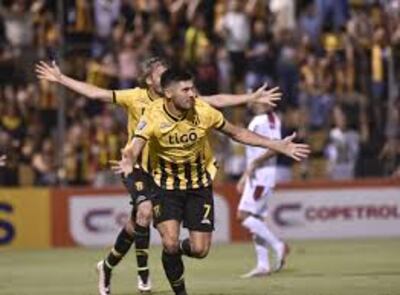 José Florentín, jugador de Guaraní.