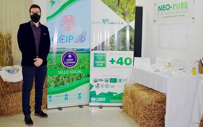 Marcelo Demp,  director general de Healthy Grains, dedicada a productos agrícolas no tradicionales.