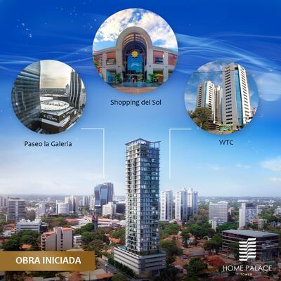 El Home Palace Tower se está construyendo en un lugar estratégico y preferencial, sobre Avda. San Martín esquina Juan XXIII.