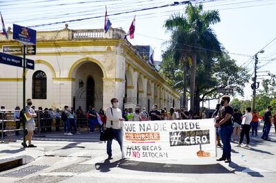 Universitarios lograron que el Senado apruebe el arancel cero.