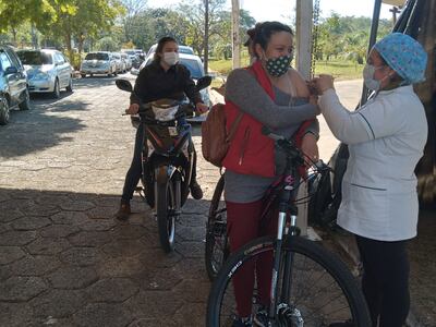 Vacunatorio autovac de Ayolas