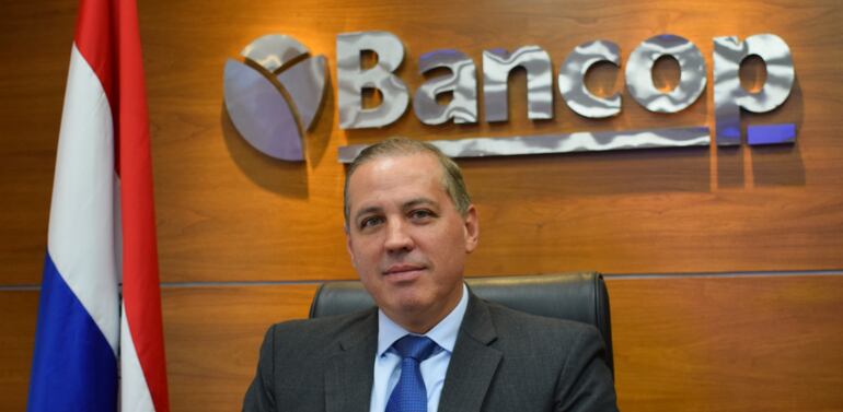 Dimas Ayala, director-gerente general de Bancop S. A.