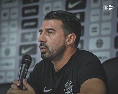 Julio César Cáceres, en conferencia de prensa en la tarde de este viernes.