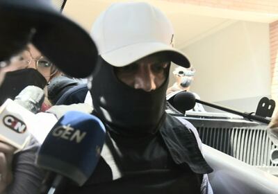 Christian Turrini, detenido por caso cargamento de cocaína.