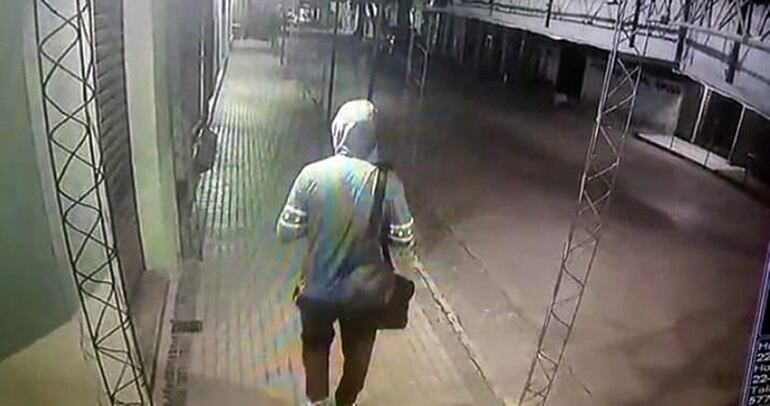 El presunto delincuente. 