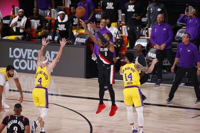 Portland Trailblazers, Lakers