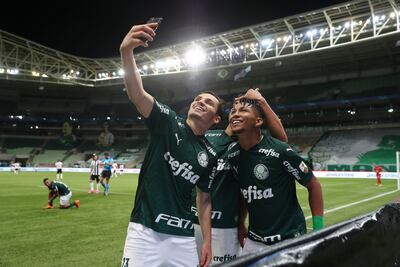 Palmeiras derrotó a Libertad para llegar a las semifinales.
