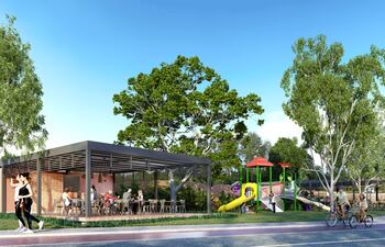 Miraflores Barrio Cerrado será construido al estilo de un club privado, en Mora Cue, con casas de dos y tres dormitorios y varias amenidades comunes, para el disfrute de quienes habiten allí.