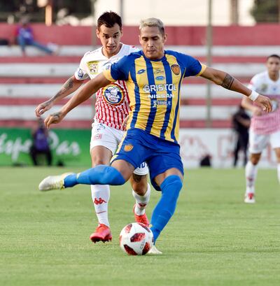 Orlando Gaona Lugo, con un bombazo, anotó el segundo gol para el triunfo de Sportivo Luqueño ante San Lorenzo.