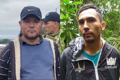 Ambas personas fueron detenidas esta tarde en seguimiento de asalto a dos camiones en Coronel Oviedo.